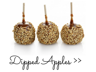 view our dipped apples